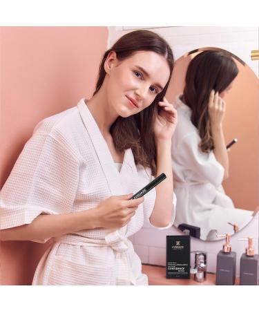 EVEDARE Advanced Eyelash Growth Serum - Peptides and Vitamins for Longer, Thicker Lashes - Strengthens and Conditions with Natural Extracts - 3ML (Pack of 1) - Buy Online on GoSupps.com