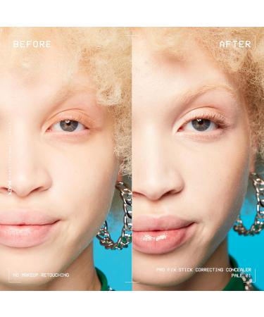 NYX Correcting Concealer Stick | Covers Blemishes, Dark Spots, and Discoloration | 12H Wear | Vegan Formula | Pro Fix Stick - Pale 01 - Buy Online on GoSupps.com