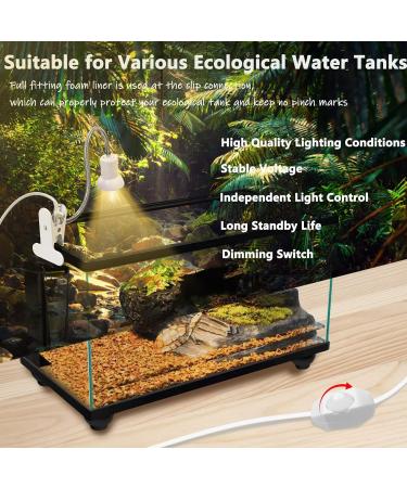 Shengruili Turtle Heat Lamp 25W & 50W - Optimal Reptile Lighting for Turtles & Terrariums | C-Green - Buy Online on GoSupps.com