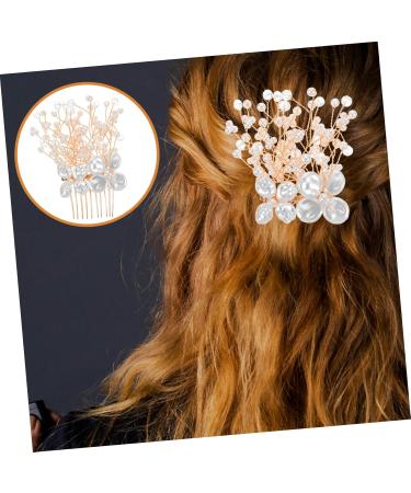 FRCOLOR Wedding Hair Side Comb Bridal Rhinestone Hair Comb - Buy Online on GoSupps.com