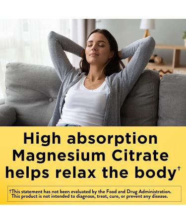 Nature Made Magnesium Citrate 250mg Softgels - Muscle, Nerve, Bone, and Heart Support - 30 Day Supply - 60 Count - Buy Online on GoSupps.com