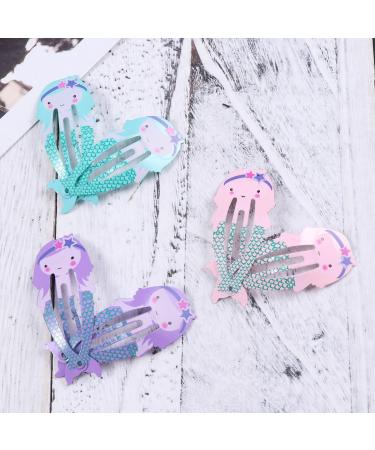 FRCOLOR 12-Piece Mermaid Baby Hair Clips | Cute Hair Accessories for Girls & Toddlers | International Shipping - Buy Online on GoSupps.com