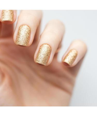 AVOA Beauty Nail Foil - Gold Rush | Long-lasting Gold Glitter Nail Wraps | 16 Self-Adhesive Designs for Stunning Nails - Buy Online on GoSupps.com