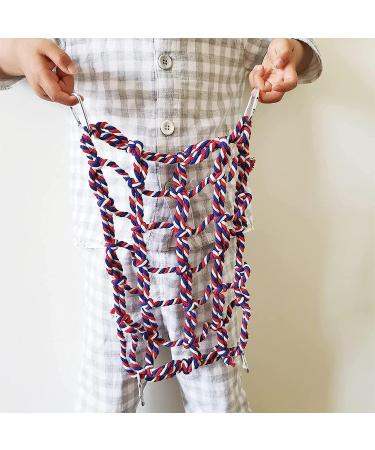 Kayziu ZCX climbing rope Bird Climbing Net Rope Ladder Pet Climbing Net Multi-purpose Climbing Hammock Net For Bird Exercises scramble net rope - Buy Online on GoSupps.com