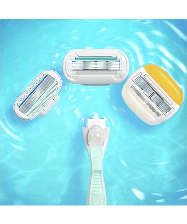 Gillette Venus Extra Smooth Razor Blades for Women - 4 Replacement Blades with Moisture Strip for Skin Protection - International Shipping Available - Buy Online on GoSupps.com