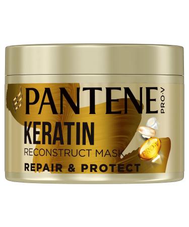 Pantene Pro-V Repair & Protect Keratin Hair Mask 500 ml Helps Repair Damage and Strengthen Dry and Damaged Hair. Enriched with Pro-V Nutrients