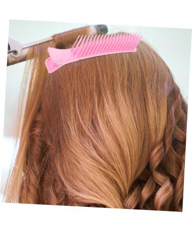 HAPINARY Hair Salon Clip Hair Cutting Clips Hair Styling Clamps Sectioning Clips Grip Clips for Hair Sectioning Haircut Accessories Barber Hair Clips Hair Parting Tools Nonslip Hair Clips 14.20X3.00X2.30CM Pink - Buy Online on GoSupps.com