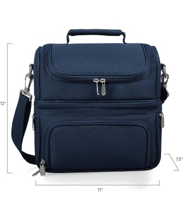 PICNIC TIME Navy New England Patriots Pranzo Lunch Tote - Officially Licensed NFL Lunch Bag - Buy Online on GoSupps.com