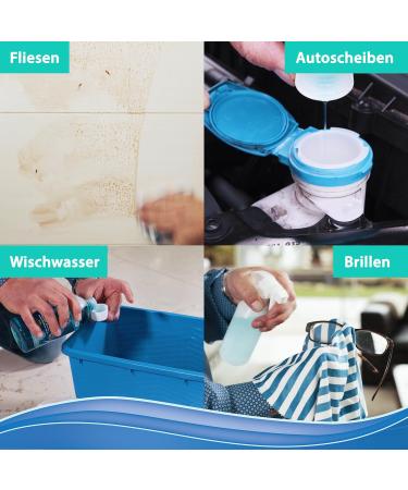 Buy The Blue Wonder Liquid Professional Glass Cleaner Concentrate - 1000 ml | Cleans & Protects Glass & Mirrors | Spring Sale! - Buy Online on GoSupps.com