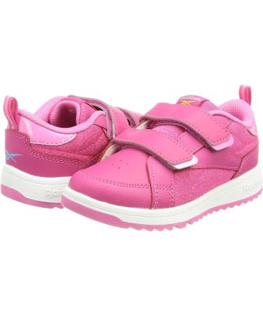 Reebok Baby Weebok Clasp Low Sneakers - 4.5 UK Child - Pursuit Pink - Buy Online on GoSupps.com