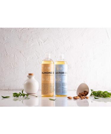 Woolzies 100% Pure Cold Pressed Castor Oil 16 Oz - Moisturizing & Healing for Dry Skin - Hair Growth for Eyelashes, Eyebrows, Hair - Lash Growth Serum - Brow Treatment - Buy Online on GoSupps.com