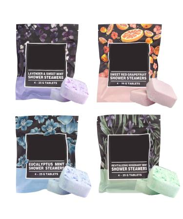 Swear Shower Steamers Aromatherapy for Women Men Self Care and Relaxation Shower Steamer Shower Bombs Steamers Gift Set Colour Name 4pcs - Buy Online on GoSupps.com