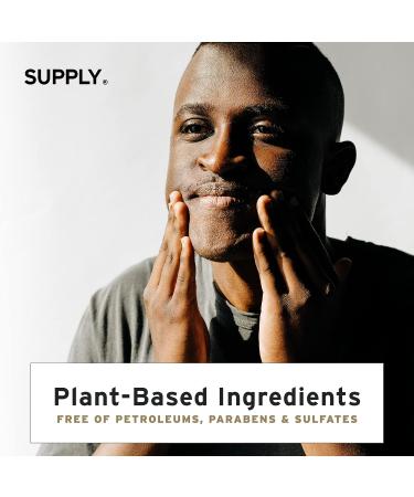 Men's Anti-Aging Facial Moisturizer with Hyaluronic Acid, Aloe Vera, and Shea Butter - Reduces Wrinkles, Hydrates Skin, Increases Elasticity - Oil-Free Formula - Buy Online on GoSupps.com