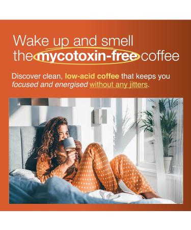 Lean Caffeine Mushroom Coffee Ground 412g | Mushroom Extract Powder Blend | Mycotoxin Free Lions Mane Reishi Cordyceps Agaricus Blazei | Bulletproof Coffee - Pack of 1 - Buy Online on GoSupps.com