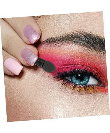 Didiseaon 400 Pcs Mini Eyeshadow Swab Foam Eyeshadow Mascara Wand Mini Lip Brush Black Plastic - Buy Online on GoSupps.com