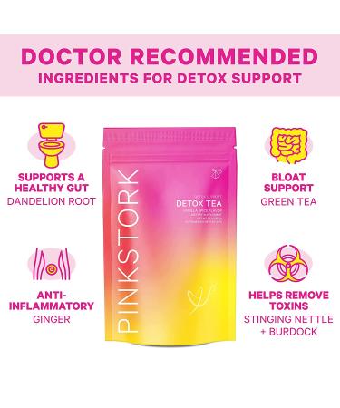 Organic Vanilla Spice Detox Tea for Women | Weight Loss + Bloating Relief | Green Tea + Dandelion | 30 Cups - Buy Online on GoSupps.com