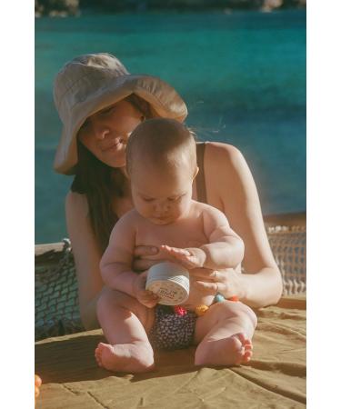 Sol De Ibiza - Protection Solaire Naturelle SPF30 - Visage & Corps - 100% naturel - Resistant l'eau - Sans plastique - Respecte les fonds marins - Sans produits chimiques - Baby and Kids - Buy Online on GoSupps.com