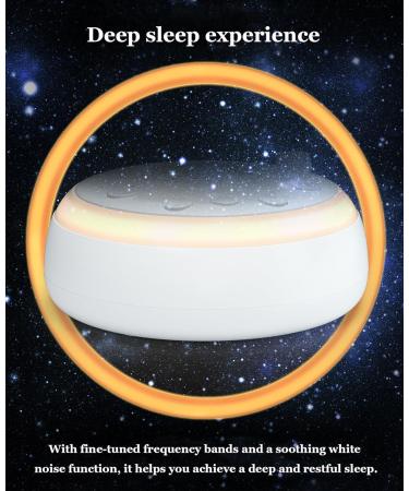 Sleep Instrument White Noise Machine with 16 Soothing Sounds and Levels 38 Volume Levels 5 Timer and Memory Function Perfect for Kids Adults Seniors Sleeping - Buy Online on GoSupps.com