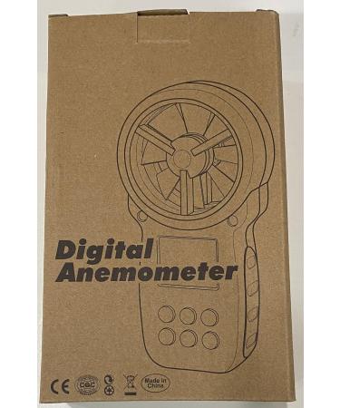 Surlaba Digital Windmeter - Handheld Anemometer 0.3-30m/s | Wind Speed Gauge & Air Flow Meter for Windsurfing Sailing & Drones | Backlight & Temperature Measurements - Buy Online on GoSupps.com