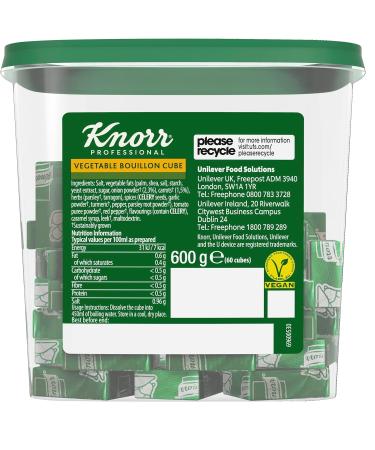 Knorr Vegetable Bouillon Cubes 60 Cubes x 450 ml - Buy Online on GoSupps.com