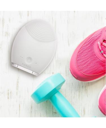 FOREO LUNA Face Exfoliator Brush and Silicone Cleansing Device for Combination Skin with 2 Year Warranty & 10 Year Quality Guarantee Ultra-sensitive Skin - Buy Online on GoSupps.com