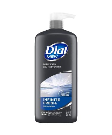 Dial Men Body Wash Infinite Fresh - 69 fl oz (3-23 fl oz Bottles) - Buy Online on GoSupps.com