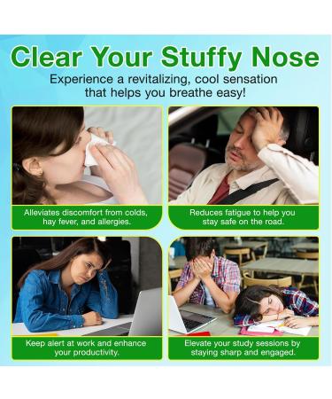 JoanofArc Nasal Inhaler Stick 4-Pack: Non-Drowsy Reduce for Motion Sickness Travel Essential for Car Plane & Cruise Natural Mental Clarity Booster - Buy Online on GoSupps.com