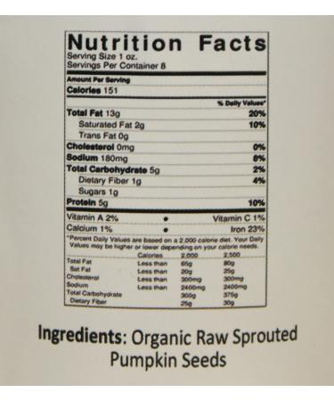 Jiva Organics Raw Sprouted Pumpkin Seed Butter - 8oz (Pack of 3) - Buy Online on GoSupps.com