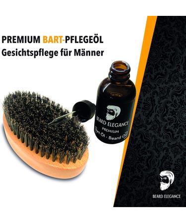 BEARGE Elegance Vegan Beard Oil 60ml | Premium Natural Beard Care with Pipette | 100% Natural | Perfect for Every Beard Bearer - Buy Online on GoSupps.com