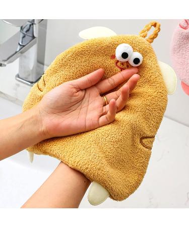 Becoler Pig Water Absorbent Repeatable Dishwasher Cleaning Wipe Hanging Towel Dishcloth Kitchen Bathroom Water Absorbent Towel Towel Towel Dark Kitchen Towels (C One Size) - Buy Online on GoSupps.com