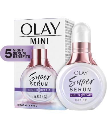 Olay Super Serum 14mL & Olay Regenerist Retinol 24 Night Face Moisturizer Fragrance-Free Trial Size 14mL - Buy Online on GoSupps.com