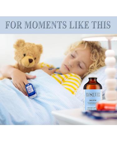 Buy BIOSILVER Colloidal Silver Liquid 500 ppm - Extra Strength 8 oz | Immune Support Wound Care & Healing Spray - Buy Online on GoSupps.com