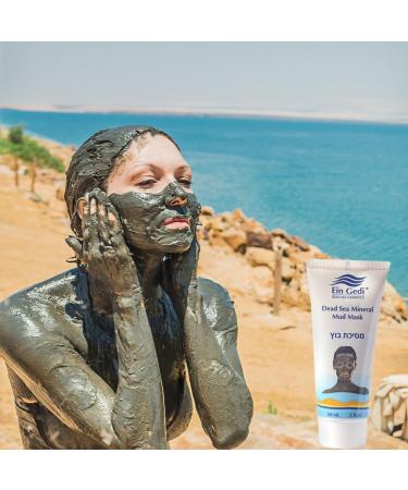 Dead Sea Mud Mask - Natural Facial Cleanser for All Skin Types | Acne & Pore Reducer | 60 ml - Buy Online on GoSupps.com