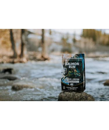 Canadian Heritage Roasting Company Coffee - Salmon Run - Medium Whole Bean Coffee - Our Smoothest Offering With Tasting Notes Of Milk Chocolate A Perfect Breakfast Coffee - Perfect For French Press Drip Pourover Aeropress - 340g Salmon Run - Milk Chocolat - Buy Online on GoSupps.com