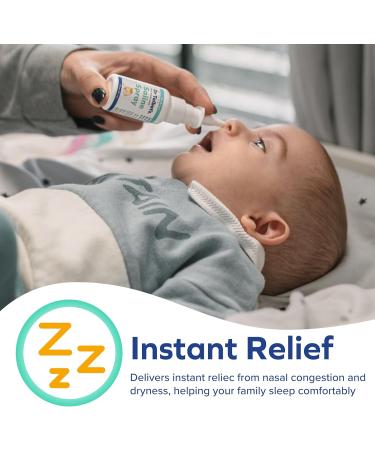 Dr. Talbot's Baby Saline Spray for Nasal Congestion Dry Nose and Mucus Flushing Relief - 1 fl oz - Gentle Pump Mist for All Ages Saline Spray Saline Spray - Buy Online on GoSupps.com