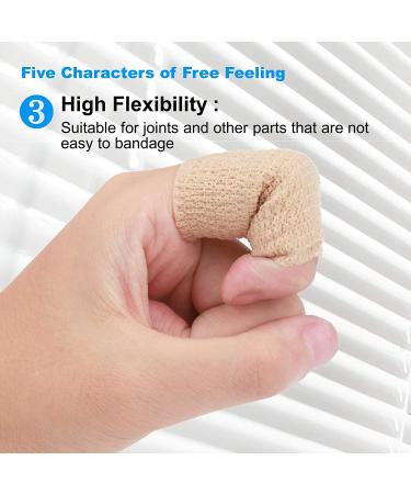 Cohesive Bandage Wrap 2x15ft - Self-Adhesive Tape for Sport Injury, Wound Care - Flexible, Breathable Vet Wrap for Pets - Athletic Elastic Stretch Band - Buy Online on GoSupps.com