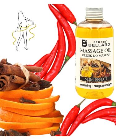 Buy FERGIO BELLARO Slim Effect Massage Oil 200ml - Relaxing & Soothing for International Shipping - Buy Online on GoSupps.com