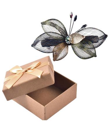 Mistofu Large Hair Barrettes Clips for Women - Handmade Copper Wire Hair Clips for Thick Hair - Dressy Wedding Hair Accessories - Buy Online on GoSupps.com