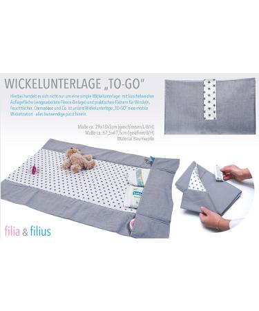 Buy Filia & Filius Diaper Bag with Changing Mat - Stylish & Functional Baby Diaper Bag with Compartments for On-the-Go | International Shipping Available - Buy Online on GoSupps.com