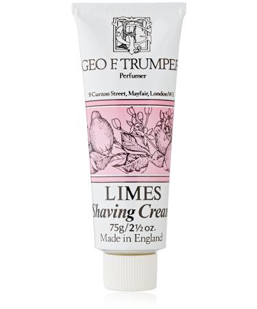 Geo F Trumper Shave Cream - Extract of Limes 75gm Tube Lime 75 g (Pack of 1)