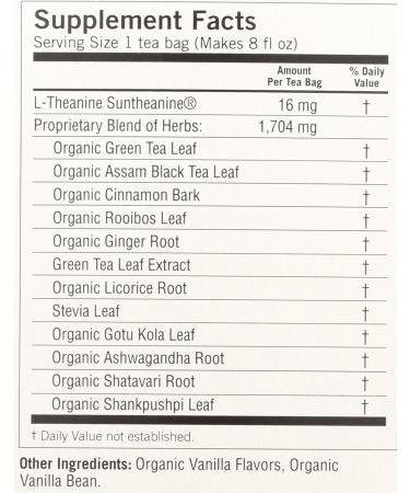  Yogi Yogi Tea Perfect Energy Vanilla Spice 16 Tea Bags 32 g - Buy Online on GoSupps.com