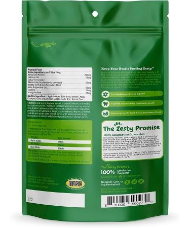 Zesty Paws Hemp Aller-Immune NutraStix for Dogs - Peppermint Flavor, 12 oz - Buy Online on GoSupps.com