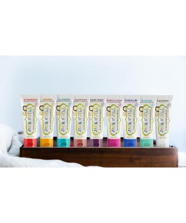 Jack N' Jill Bubblegum Flavour Kids Natural Toothpaste | Soothes Gums, Fights Decay | 50g - 6 Months - Buy Online on GoSupps.com