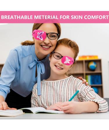 2 Piece Kids Reusable Eye Patches for Glasses - Treating Lazy Eye & Amblyopia - Buy Online on GoSupps.com