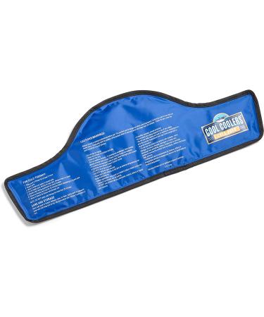 Flexible Gel Ice Pack for Neck and Shoulders - 2 Pack | Reusable Cold Compress for Muscle Pain, Bruising, and Swelling | 23 x 8 x 5 - Buy Online on GoSupps.com