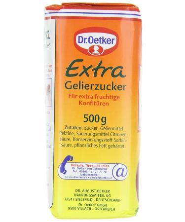 Buy Dr.Oetker Gelier Sugar Extra 2:1 - 500g | Ideal for Jams & Preserves | International Shipping - Buy Online on GoSupps.com