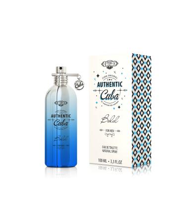Cuba Authentic Bold by Cuba for Men - 3.3 oz EDT Spray