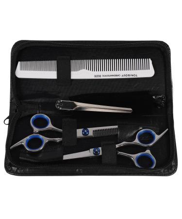 Mikinona 1 Set Hair Scissors Thinning Shear Hair Trimming Scissor Hair Clippers Kit Thinning Hair Tool Hair Cutting Tool Kit Hair Salon Kit Haircut Scissors Teeth Scissor Plastic