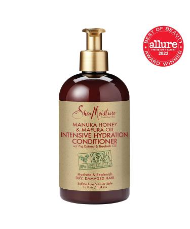 SheaMoisture Intensive Hydration Conditioner with Manuka Honey & Mafura Oil 13 oz - Nourishing & Softening for Dry, Damaged Hair - Buy Online on GoSupps.com
