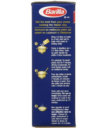Barilla Orzo Soup Cuts Pasta | 340 Grams (Pack Of 16) | Rice Shaped Noodles for Soups Sauce and Salad | Non-GMO Pasta Made with Durum Wheat Semolina | Enriched with Iron and B Vitamins | Kosher Certified - Buy Online on GoSupps.com